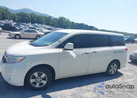 2011 Nissan Quest Sv z USA, uszkodzony, nr VIN JN8AE2KP8B9004487